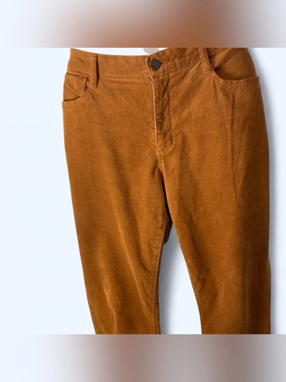 A.N.A mustard corduroy pants with a relaxed fit 16